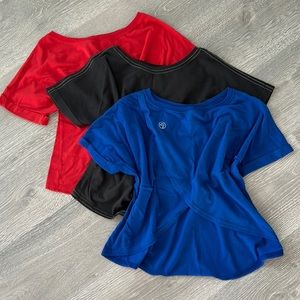 Zumba tees bundle of 3 MUST- have colors ! Size SMALL